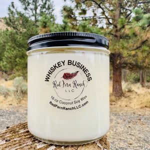 WHISKEY BUSINESS- Soy Wax Candle